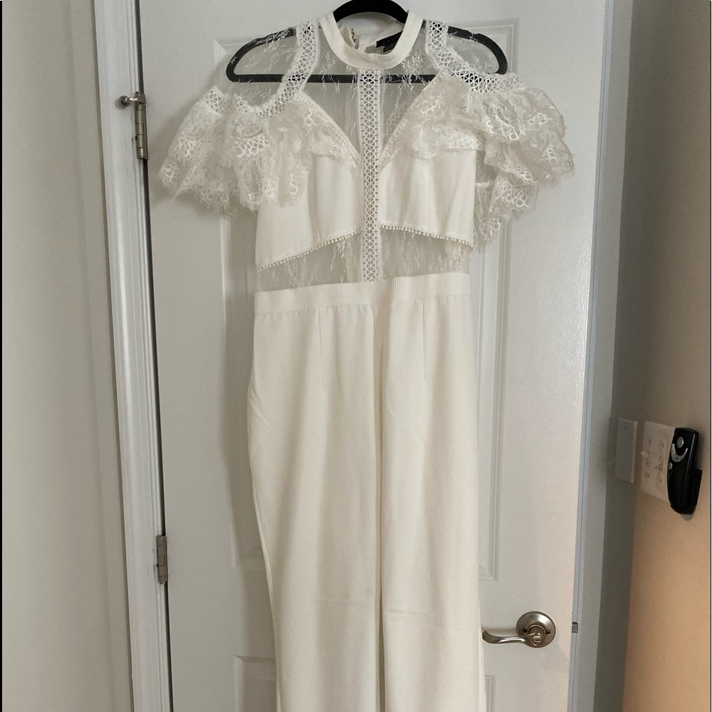 New with tags White lace jumper by Gracia